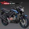 Decal Stiker YAMAHA New Vixion MONSTER BLACK BLUE
